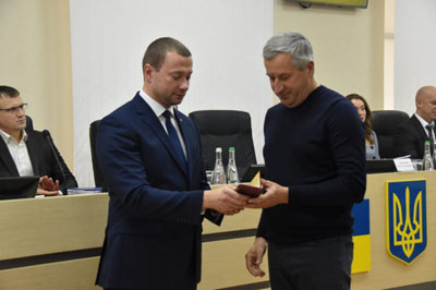  С.В. присвоєно почесне звання «Заслужений працівник сільського господарства України»..jpg