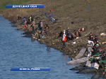 Рыбная ловля на водохранилище 